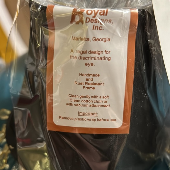 Royal Designs Inc beaded bell clip on chandelier shade - Picture 6 of 7